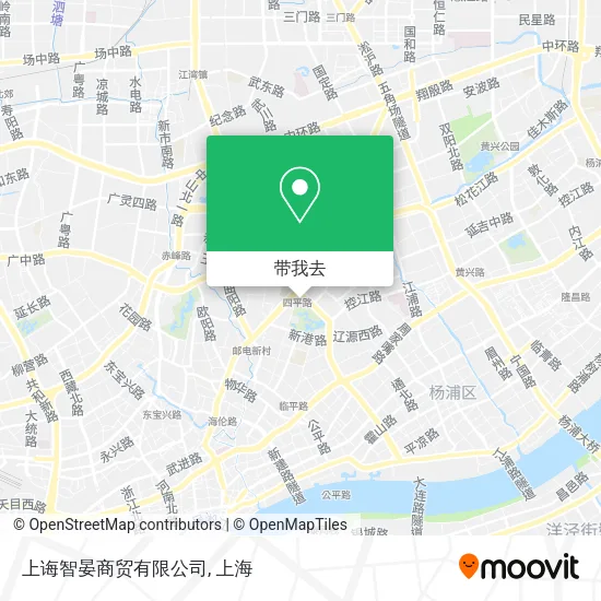 上诲智晏商贸有限公司地图