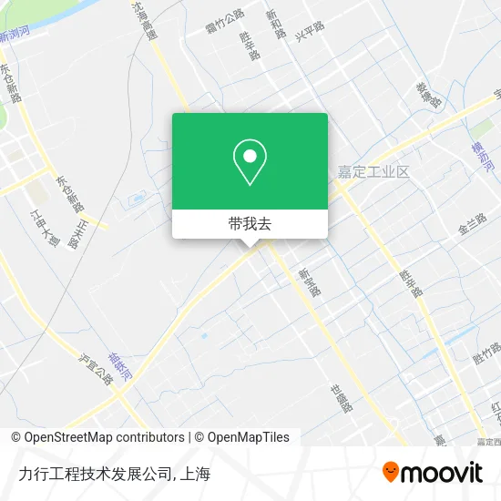 力行工程技术发展公司地图