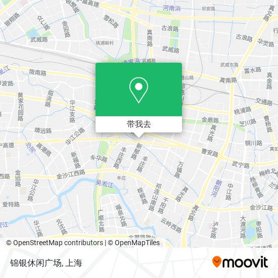 锦银休闲广场地图