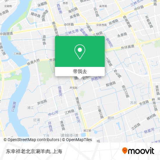 东幸祥老北京涮羊肉地图