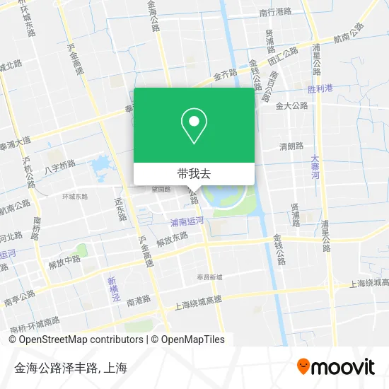 金海公路泽丰路地图