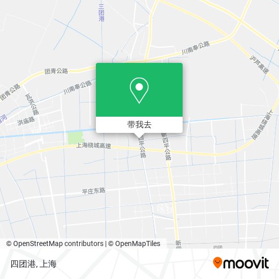 四团港地图