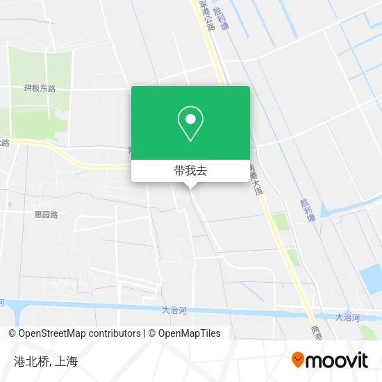 港北桥地图