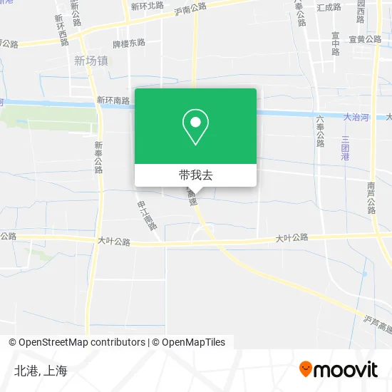 北港地图