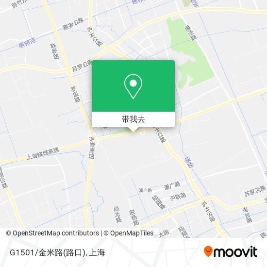G1501/金米路(路口)地图