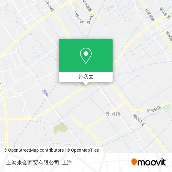 上海米金商贸有限公司地图