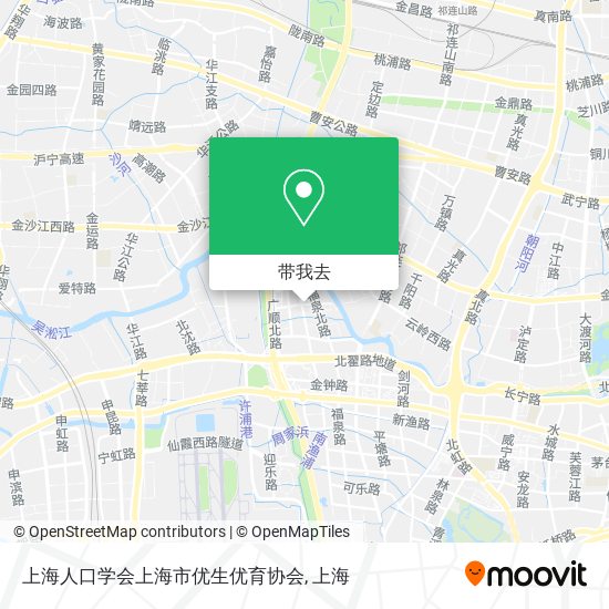 上海人口学会上海市优生优育协会地图