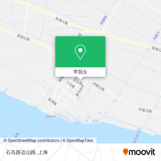 石岛路达山路地图