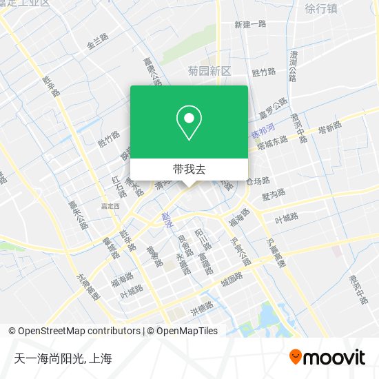 天一海尚阳光地图