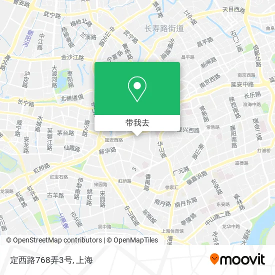 定西路768弄3号地图