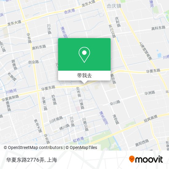 华夏东路2776弄地图