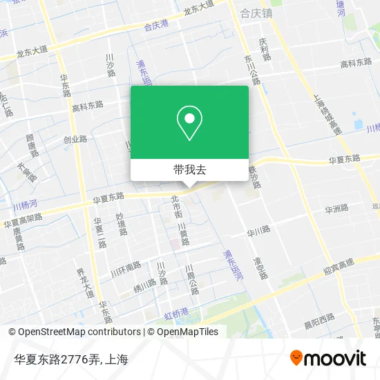 华夏东路2776弄地图