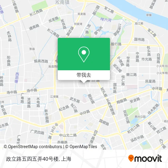 政立路五四五弄40号楼地图