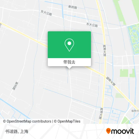 书谐路地图