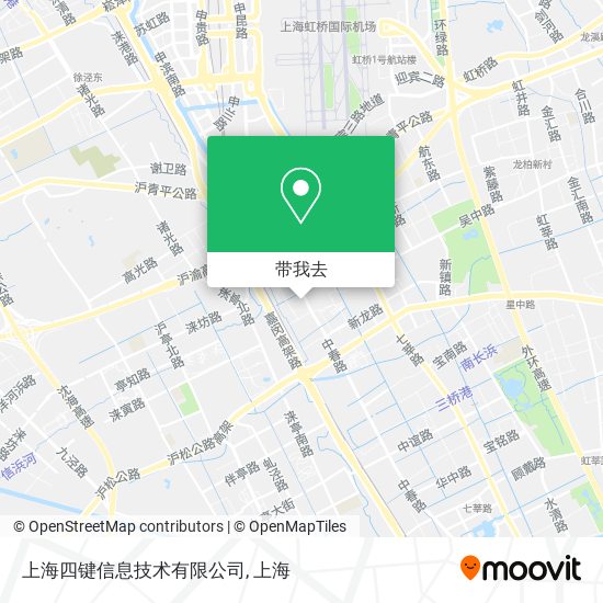 上海四键信息技术有限公司地图