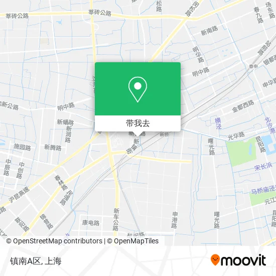 镇南A区地图