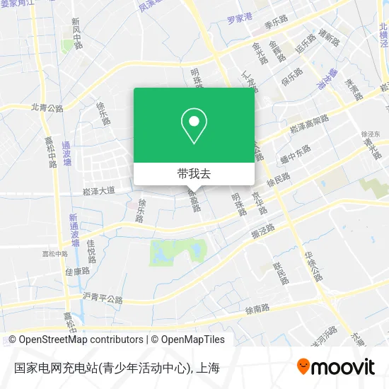 国家电网充电站(青少年活动中心)地图