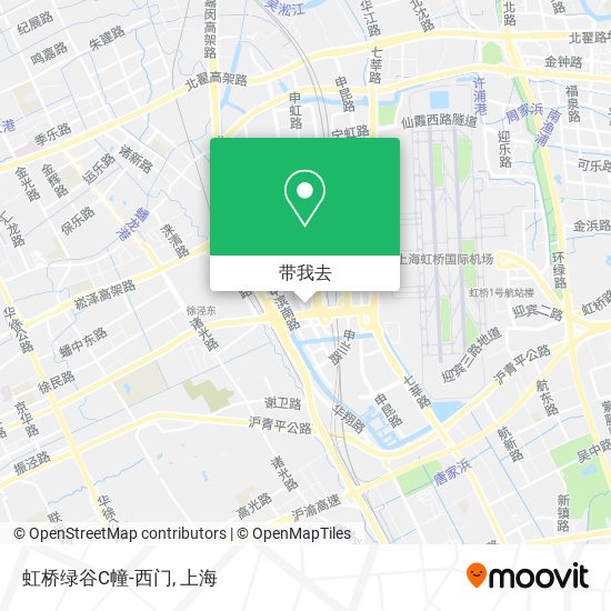 虹桥绿谷C幢-西门地图