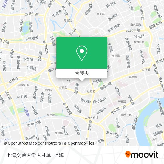上海交通大学大礼堂地图