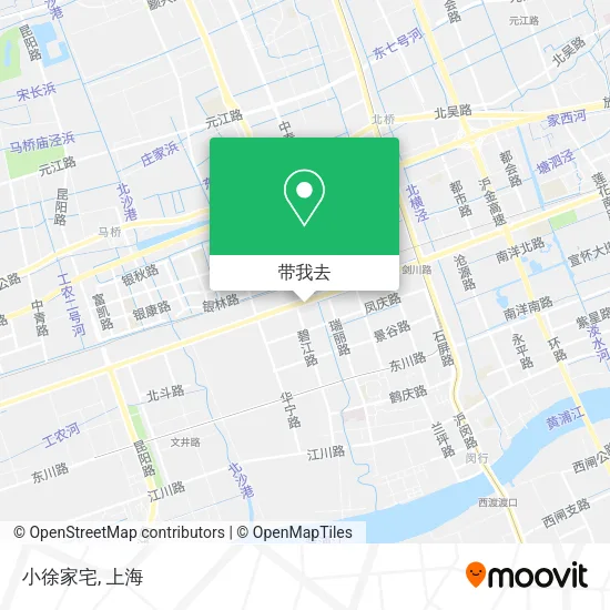 小徐家宅地图