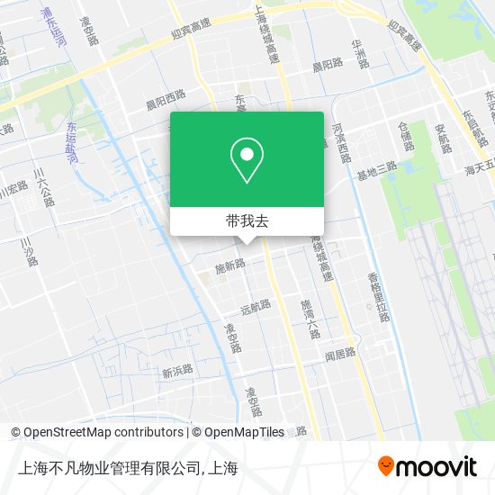上海不凡物业管理有限公司地图