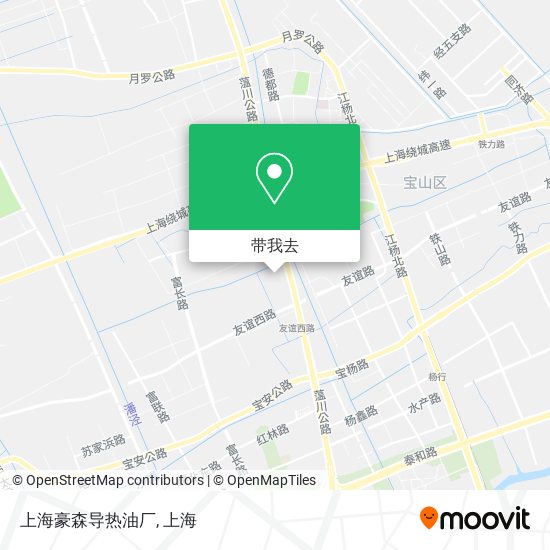上海豪森导热油厂地图
