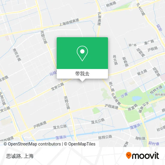 思诚路地图