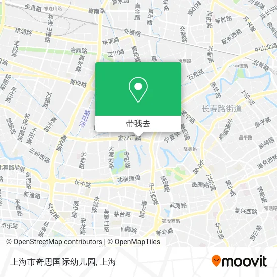 上海市奇思国际幼儿园地图