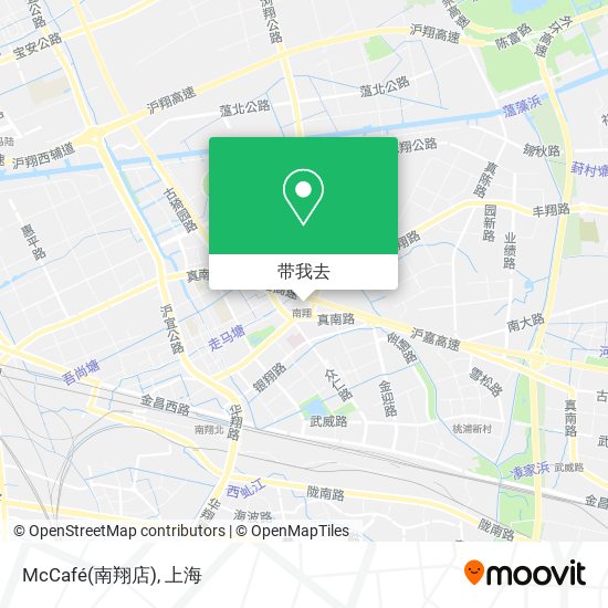 McCafé(南翔店)地图