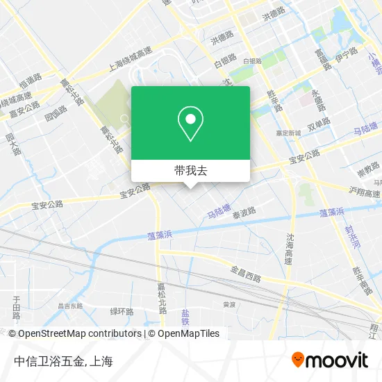 中信卫浴五金地图