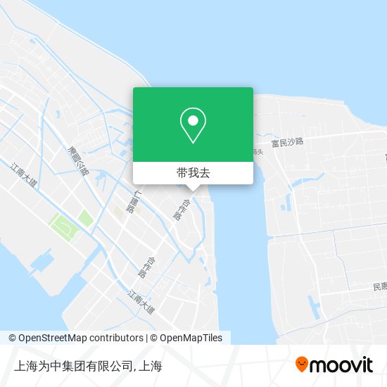 上海为中集团有限公司地图