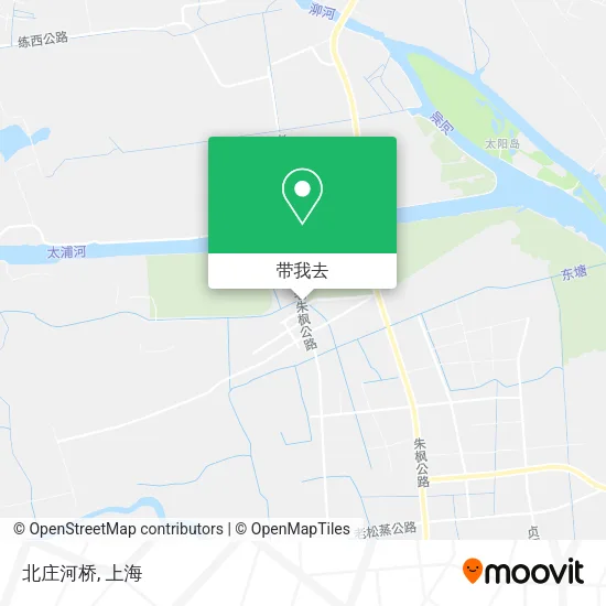 北庄河桥地图