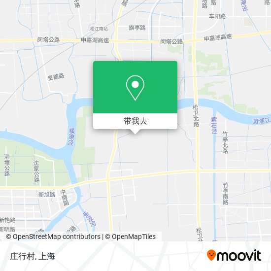 庄行村地图
