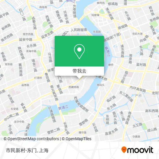 市民新村-东门地图