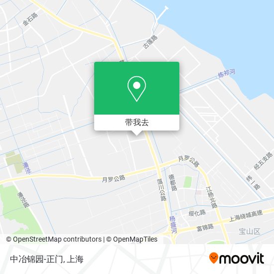 中冶锦园-正门地图