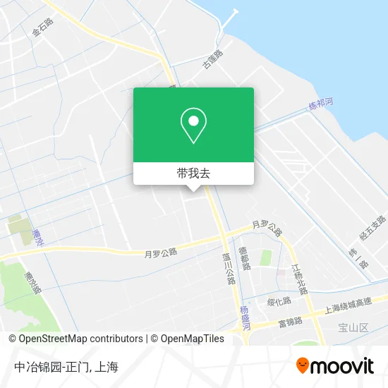 中冶锦园-正门地图