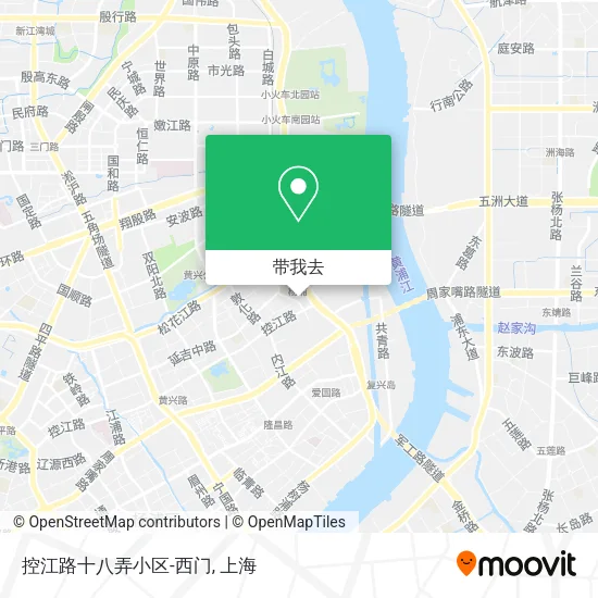 控江路十八弄小区-西门地图