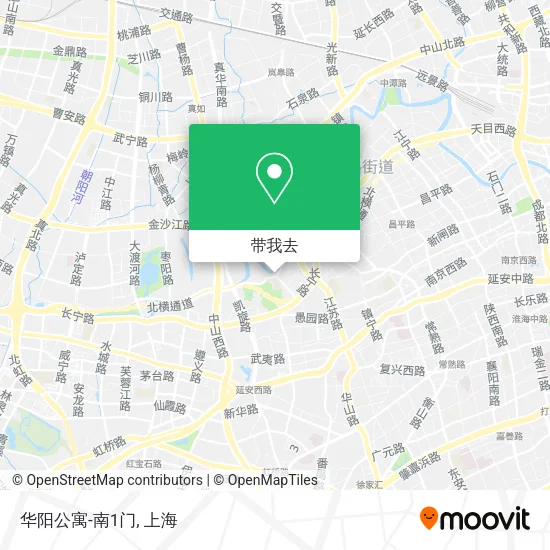 华阳公寓-南1门地图
