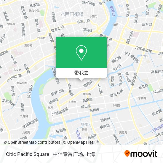 Citic Pacific Square | 中信泰富广场地图