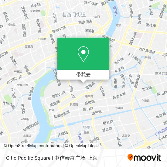 Citic Pacific Square | 中信泰富广场地图