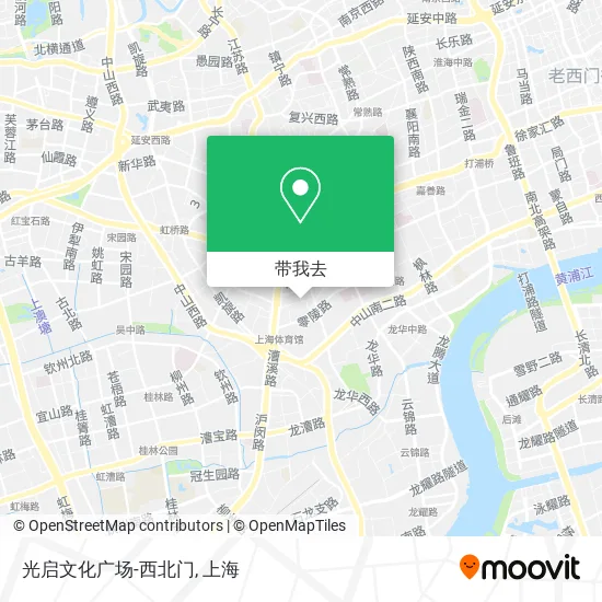 光启文化广场-西北门地图
