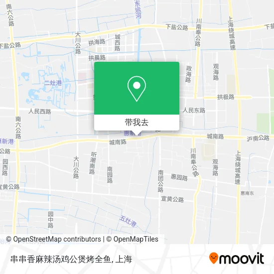串串香麻辣汤鸡公煲烤全鱼地图