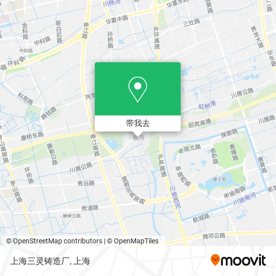 上海三灵铸造厂地图