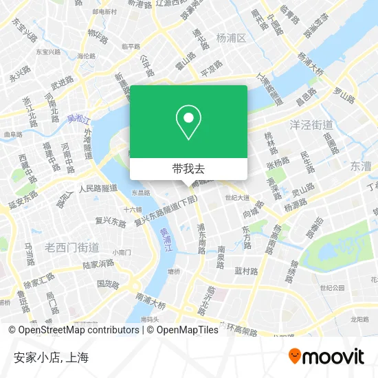 安家小店地图