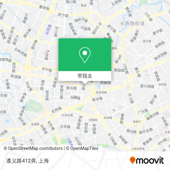 遵义路412弄地图
