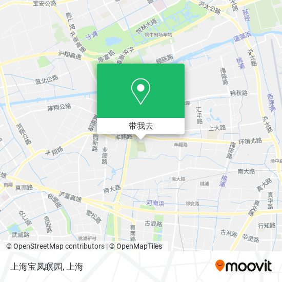 上海宝凤瞑园地图