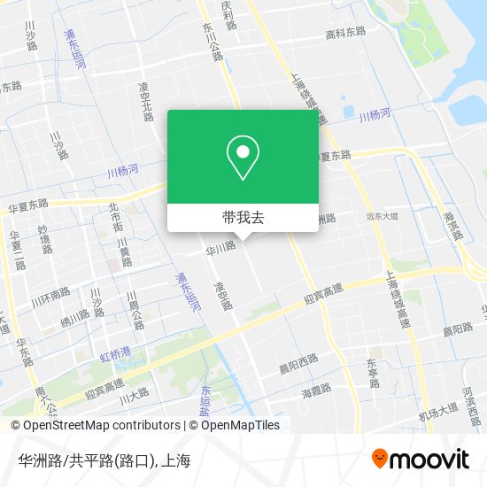 华洲路/共平路(路口)地图