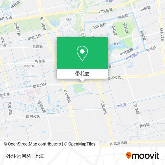 外环运河桥地图
