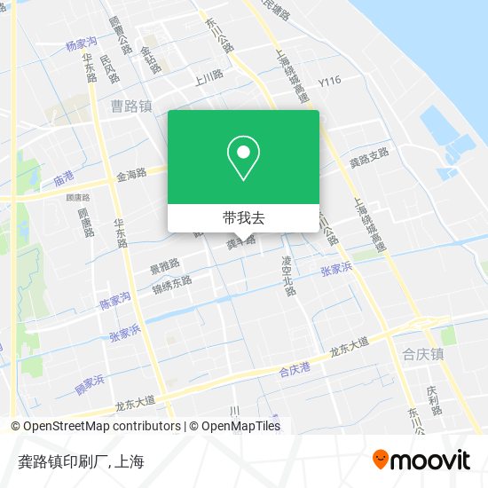 龚路镇印刷厂地图