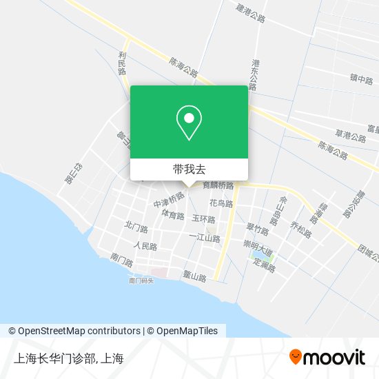 上海长华门诊部地图